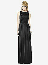 Front View Thumbnail - Black After Six Bridesmaid Dress 6709