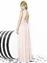 Rear View Thumbnail - Blush After Six Bridesmaid Dress 6709