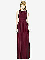 Front View Thumbnail - Cabernet After Six Bridesmaid Dress 6709