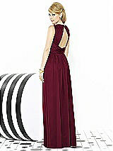 Rear View Thumbnail - Cabernet After Six Bridesmaid Dress 6709