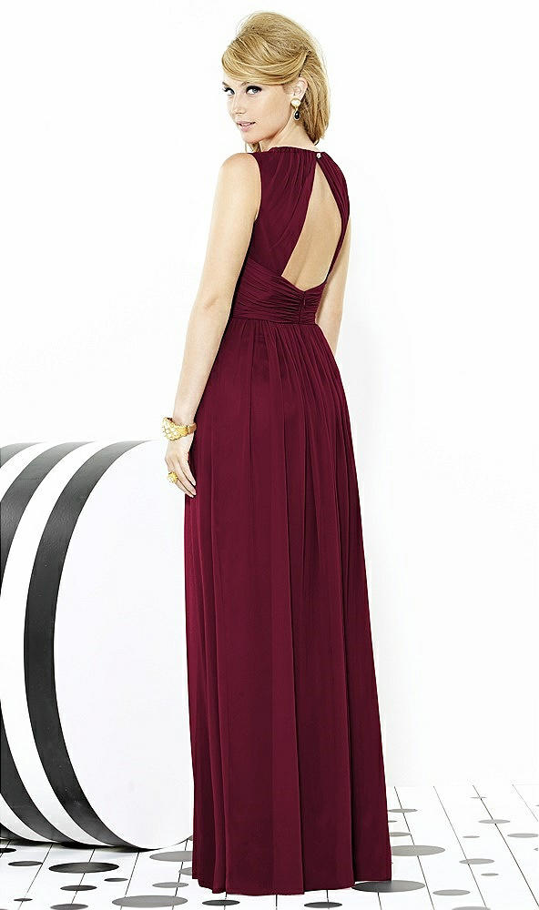 Back View - Cabernet After Six Bridesmaid Dress 6709