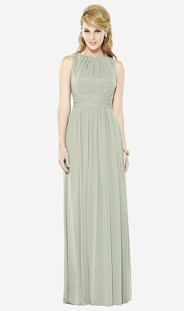 Front View - Celadon After Six Bridesmaid Dress 6709