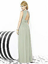 Rear View Thumbnail - Celadon After Six Bridesmaid Dress 6709