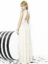 Rear View Thumbnail - Ivory After Six Bridesmaid Dress 6709