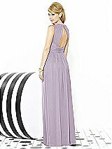 Rear View Thumbnail - Lilac Haze After Six Bridesmaid Dress 6709