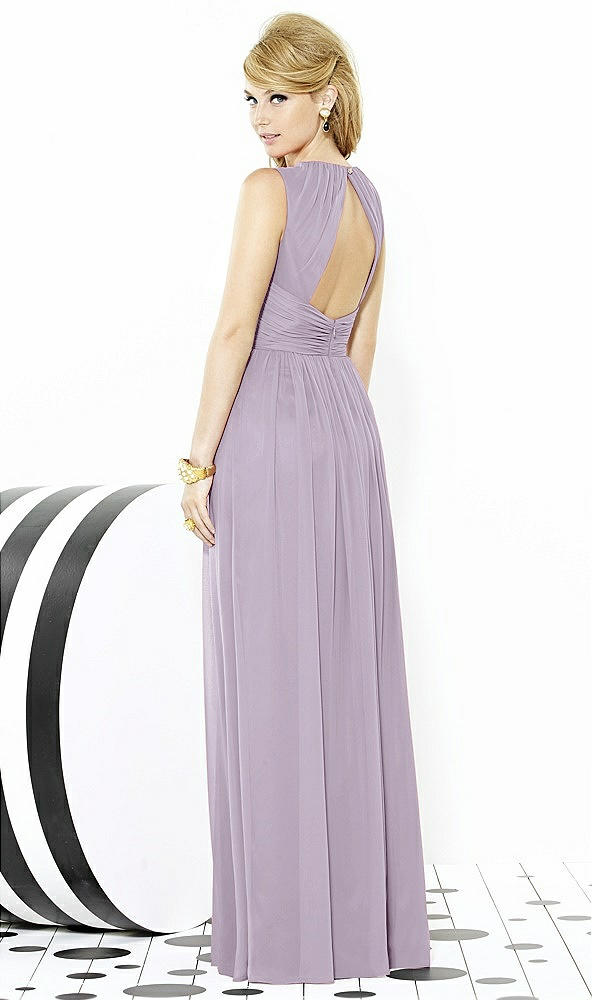 Back View - Lilac Haze After Six Bridesmaid Dress 6709