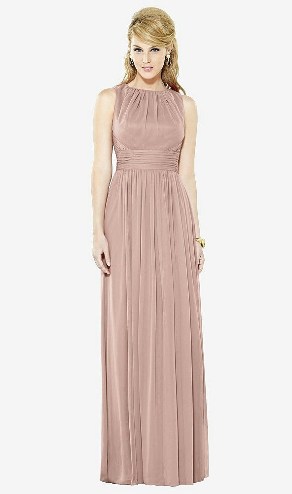 Front View - Neu Nude After Six Bridesmaid Dress 6709