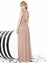 Rear View Thumbnail - Neu Nude After Six Bridesmaid Dress 6709