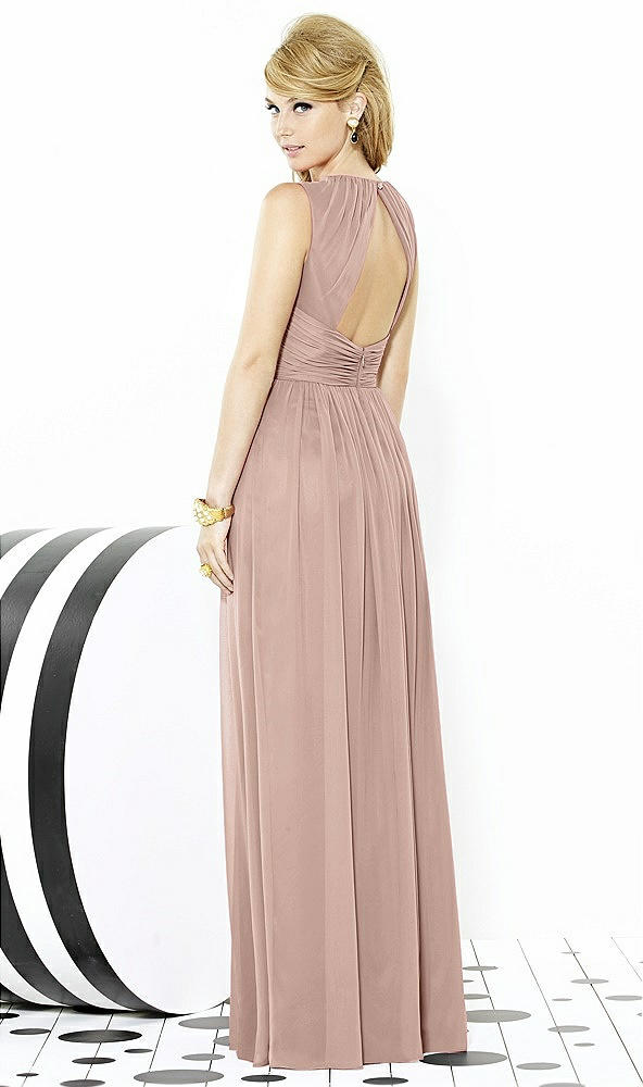 Back View - Neu Nude After Six Bridesmaid Dress 6709