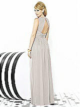 Rear View Thumbnail - Oyster After Six Bridesmaid Dress 6709