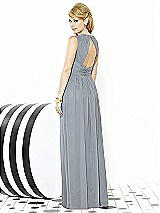 Rear View Thumbnail - Platinum After Six Bridesmaid Dress 6709