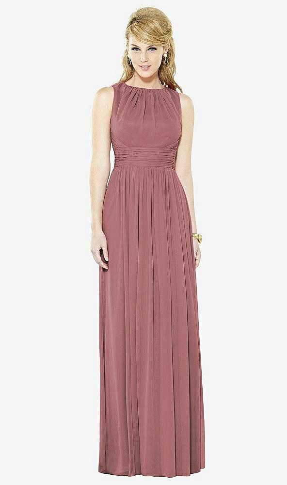 Front View - Rosewood After Six Bridesmaid Dress 6709