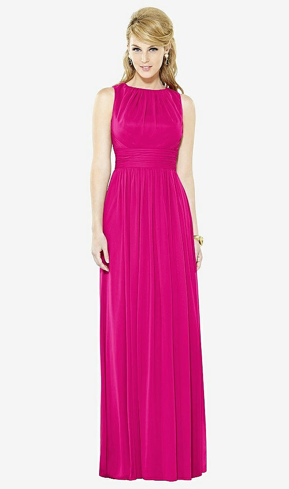 Front View - Think Pink After Six Bridesmaid Dress 6709