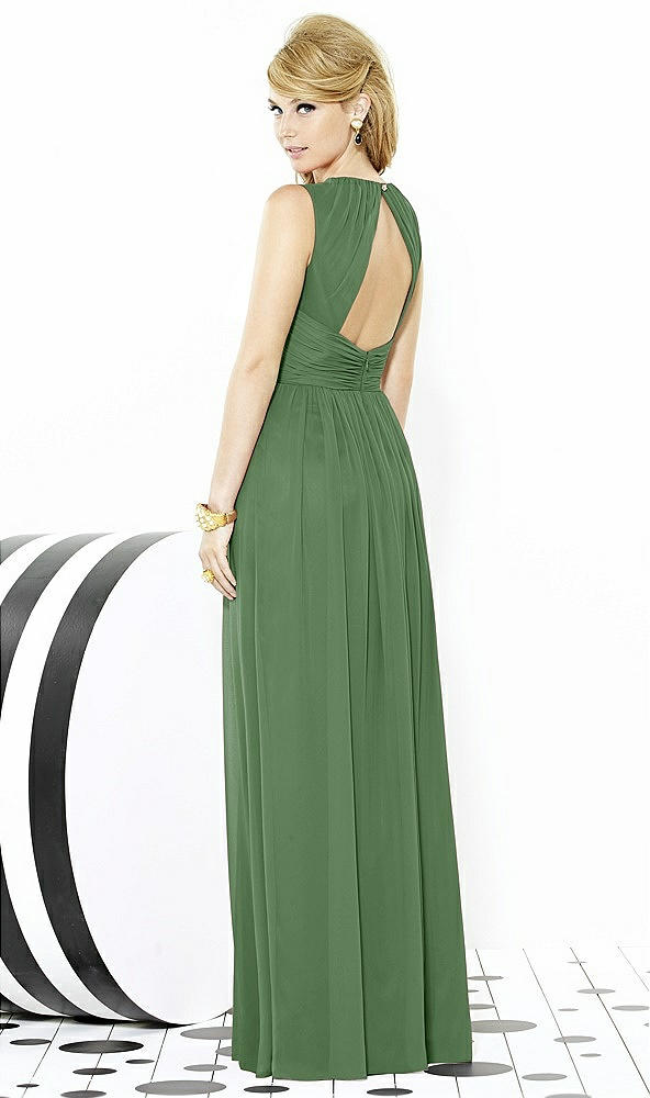 Back View - Vineyard Green After Six Bridesmaid Dress 6709