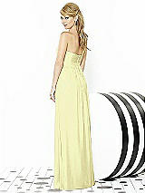 Rear View Thumbnail - Butter Yellow After Six Bridesmaids Style 6710