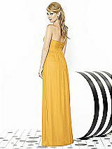 Rear View Thumbnail - NYC Yellow After Six Bridesmaids Style 6710