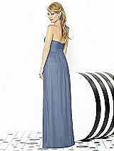 Rear View Thumbnail - Larkspur Blue After Six Bridesmaids Style 6710