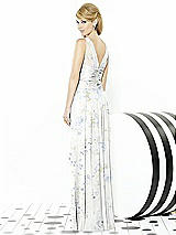 Rear View Thumbnail - Bleu Garden After Six Bridesmaid Dress 6711