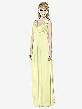 Front View Thumbnail - Butter Yellow After Six Bridesmaid Dress 6711