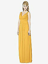 Front View Thumbnail - NYC Yellow After Six Bridesmaid Dress 6711