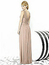 Rear View Thumbnail - Topaz After Six Bridesmaid Dress 6711