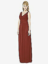 Front View Thumbnail - Auburn Moon After Six Bridesmaid Dress 6711