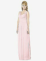 Front View Thumbnail - Ballet Pink After Six Bridesmaid Dress 6711