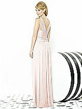 Rear View Thumbnail - Blush After Six Bridesmaid Dress 6711