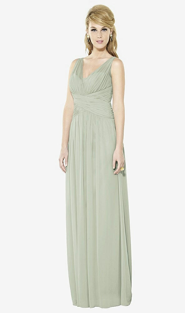 Front View - Celadon After Six Bridesmaid Dress 6711