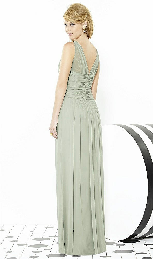 Back View - Celadon After Six Bridesmaid Dress 6711