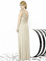 Rear View Thumbnail - Champagne After Six Bridesmaid Dress 6711