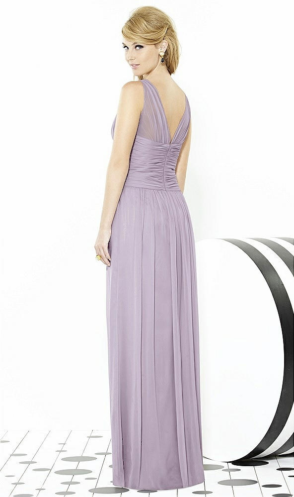 Back View - Lilac Haze After Six Bridesmaid Dress 6711