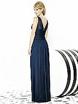 Rear View Thumbnail - Midnight Navy After Six Bridesmaid Dress 6711