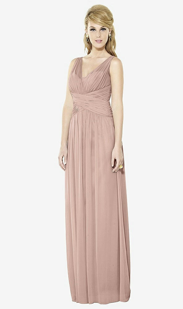 Front View - Neu Nude After Six Bridesmaid Dress 6711