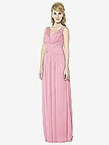 Front View Thumbnail - Peony Pink After Six Bridesmaid Dress 6711