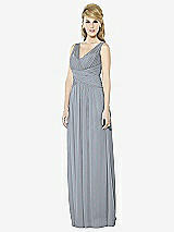 Front View Thumbnail - Platinum After Six Bridesmaid Dress 6711