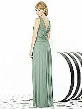 Rear View Thumbnail - Seagrass After Six Bridesmaid Dress 6711