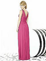 Rear View Thumbnail - Tea Rose After Six Bridesmaid Dress 6711