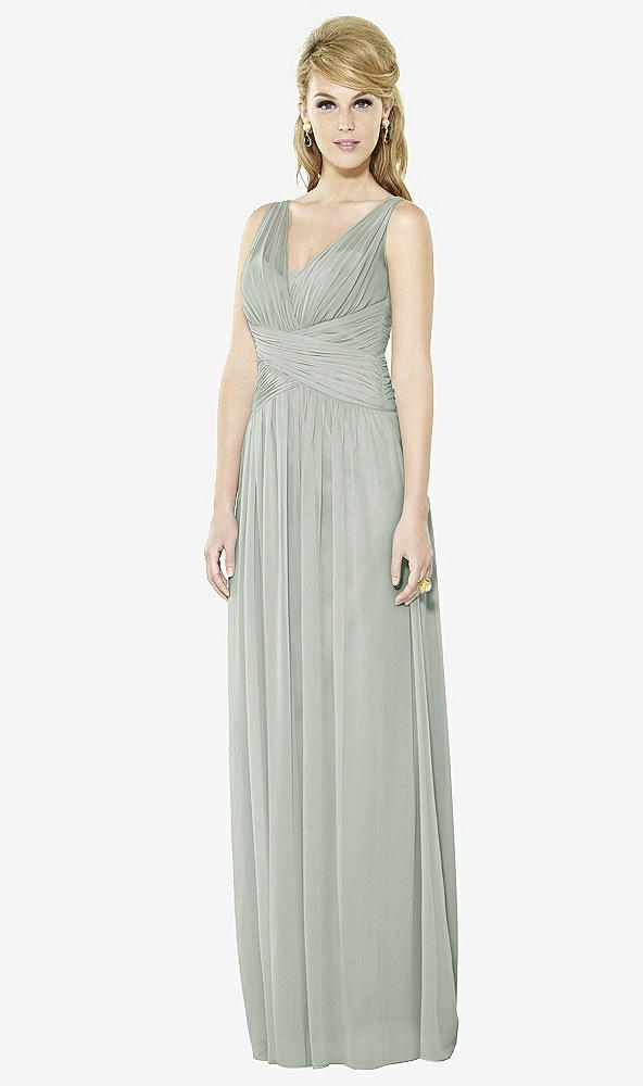 Front View - Willow Green After Six Bridesmaid Dress 6711