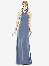 Front View Thumbnail - Larkspur Blue After Six Bridesmaid Dress 6716