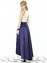 Rear View Thumbnail - Amethyst & Ivory After Six Bridesmaid Dress 6718