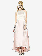 Front View Thumbnail - Blush & Ivory After Six Bridesmaid Dress 6718