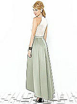 Rear View Thumbnail - Celadon & Ivory After Six Bridesmaid Dress 6718