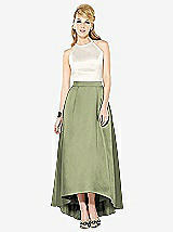 Front View Thumbnail - Kiwi & Ivory After Six Bridesmaid Dress 6718