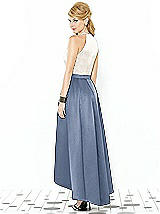 Rear View Thumbnail - Larkspur Blue & Ivory After Six Bridesmaid Dress 6718