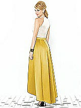 Rear View Thumbnail - Marigold & Ivory After Six Bridesmaid Dress 6718