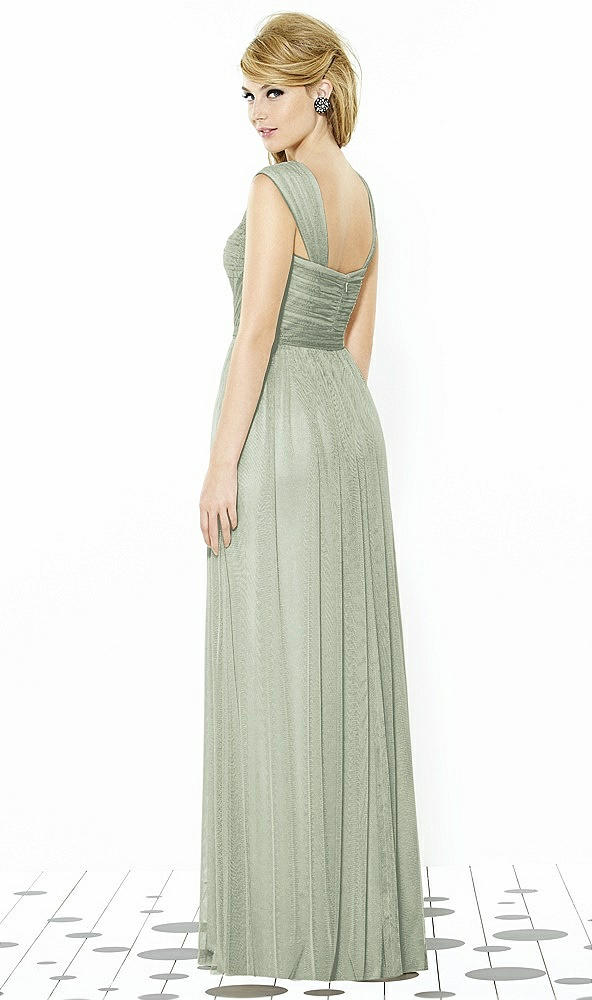 Back View - Celadon After Six Bridesmaids Style 6724