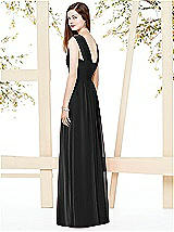 Rear View Thumbnail - Black Social Bridesmaids Style 8148