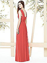 Rear View Thumbnail - Perfect Coral Social Bridesmaids Style 8148