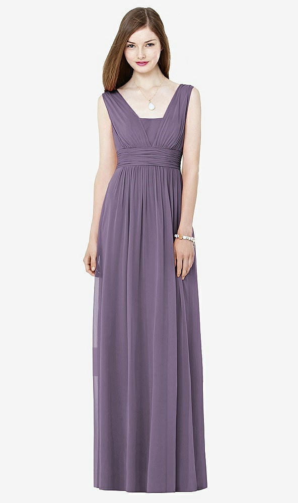 Front View - Lavender Social Bridesmaids Style 8148